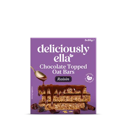 Deliciously Ella Deliciously Ella Raisin Choc Topped Oat Bar Multipack 3 x 50g