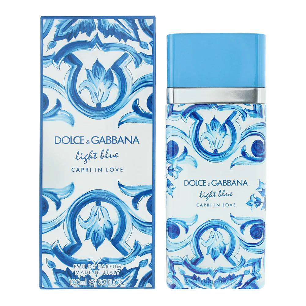 Dolce Gabbana Light Blue Capri In Love Women Eau De Parfum 100ml