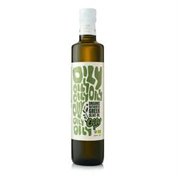 Oily Oily Organic Greek Extra Virgin Olive Oil Glass Bottle 500ml