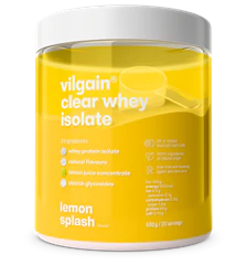 Vilgain Vilgain Clear Whey Isolate Lemon Splash 500g